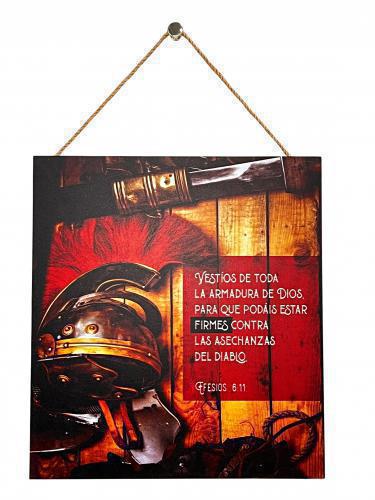 Cuadro de Madera Con Cordel, Armadura