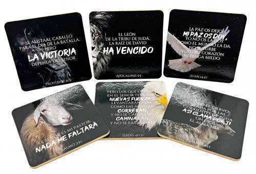 6-Pack Coasters - Animals