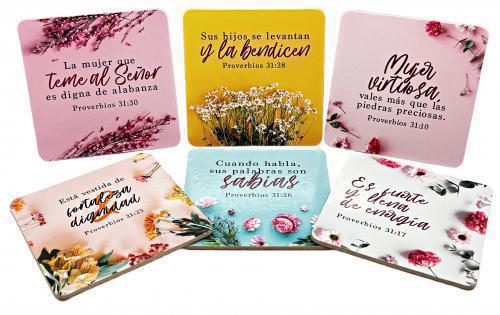 6-Pack Coasters - Spring