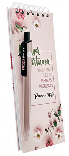 Notas con boligrafo - Mujer Virtuosa