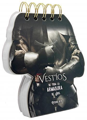 Libreta troquelada - Armadura