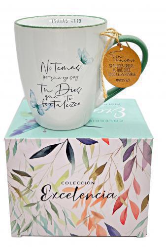 Taza Coleccion Excelencia - No Temas 17oz