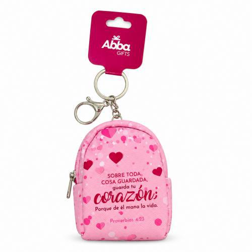LLAVERO MOCHILA CORAZON