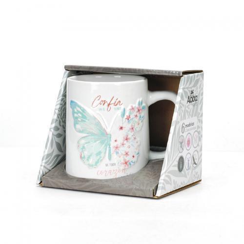 Taza de Ceramica, Coleccion Prominencia - Confia, Proverbios 3:5