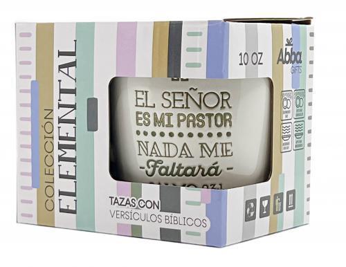 Ceramic Mug, Elemental Collection - The Lord Is My Shepherd, Psalm 23:1