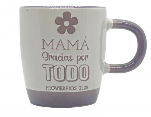 Ceramic Mug, elemental collection - Mom, Proverbs 31:28