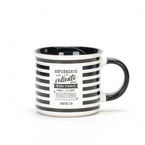 Taza Coleccion Valiente - 18 onzas, Esfuerzate Y Se Valiente