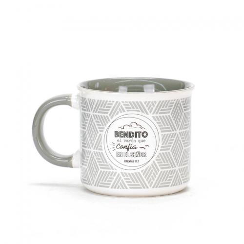 Taza Coleccion Valiente - 18 onzas,  Bendito El Varon
