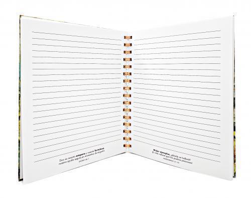 Libreta de Anillas, Tapa Dura Con Elastico - Este Es El Dia