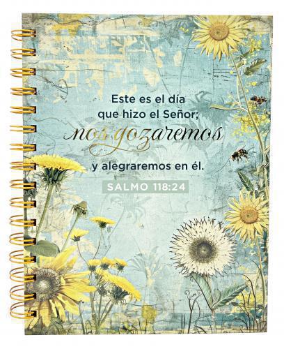 Libreta de Anillas, Tapa Dura Con Elastico - Este Es El Dia