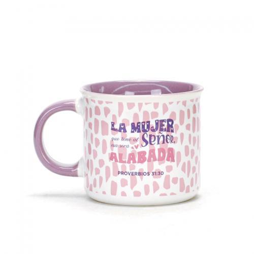 Taza Coleccion Mujer Virtuosa- 18 onzas,  La Mujer Que Teme Al Senor