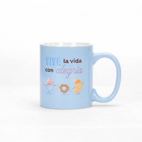 Coleccion Comparte - Taza Vive Con Alegria, Filipenses 4:4