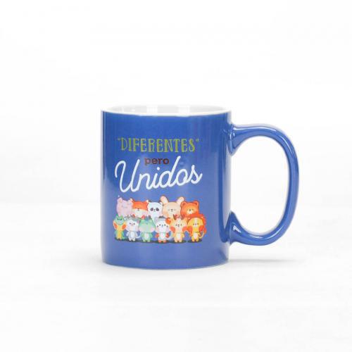Coleccion Comparte - Taza Diferentes Pero Unidos, Salmo 133:1