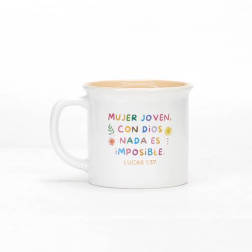 Taza 13 onzas, Coleccion Delicia - Mujer Joven