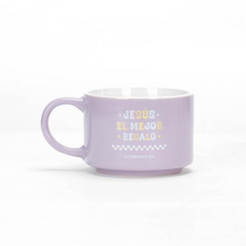 Taza Con Llavero,  Coleccion Primor - Jesus El Mejor Regalo