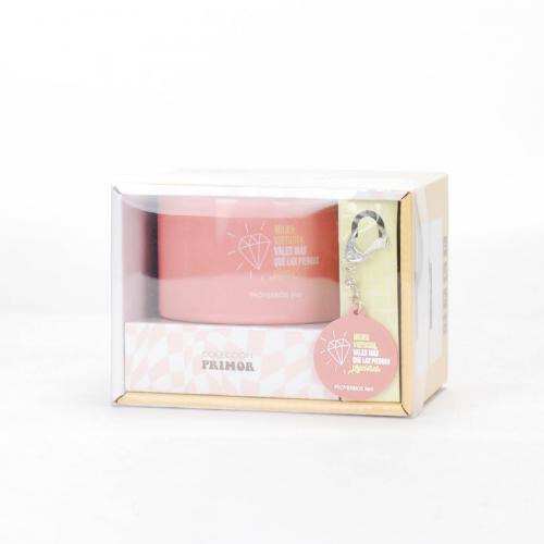 Taza Con Llavero,  Coleccion Primor - Mujer Virtuosa