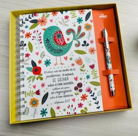 Notebook + Pen Set "The Lord Delights in You"
