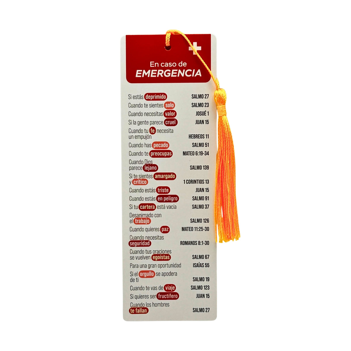 Separador Individual - En caso de emergencia