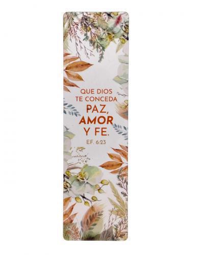 Pack de 30 Separadores Traslucidos; Paz Amor Fe