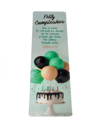 Pack of 30 Translucent Dividers; Happy Birthday