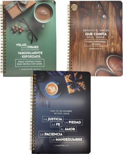 Pack of 3 "Man of God" Notebooks
