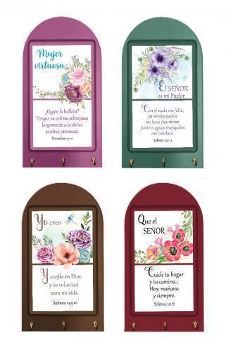 Porta Llaves, Colección Mujer - 4 diseños