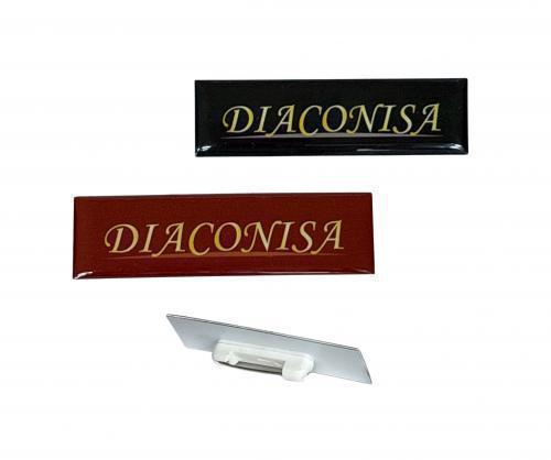 Pines Diaconisa Con Broche