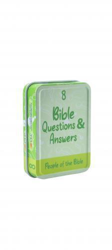 Preguntas y respuestas bíblicas bilingue 8: Personajes de la Biblia  (Caja de me
