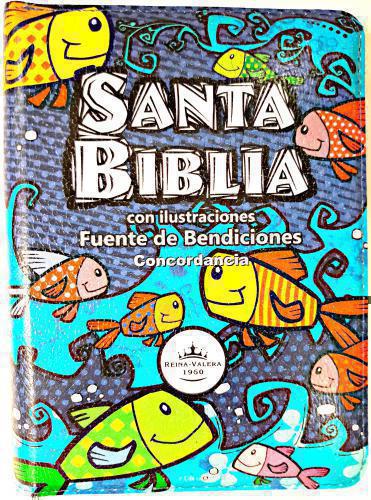RVR1960 Blessings with Illustrations Bible, Leatherflex