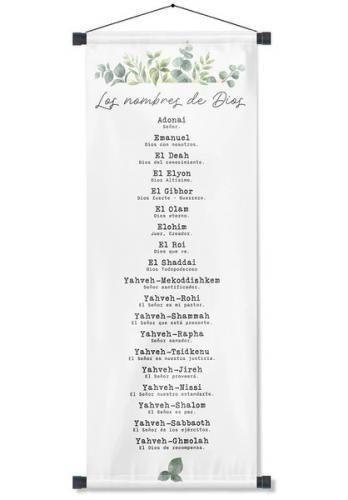 Pergamino Banner: Nombres De Dios Significado