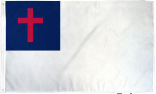 Bandera Cristiana 3 x 5 ft