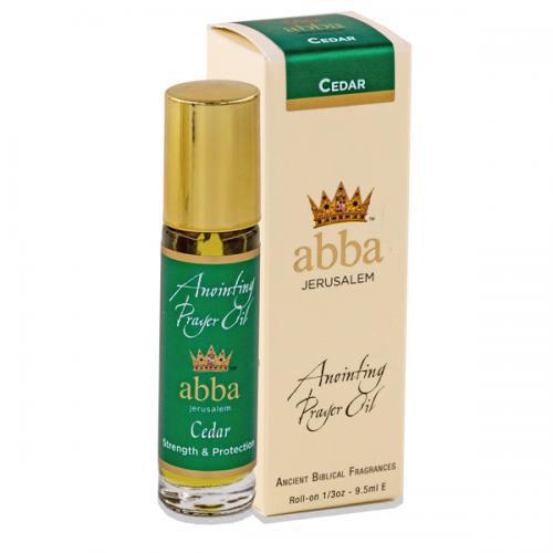 Aceite para Unción - Cedar Con Roll-On 1/3 Oz.