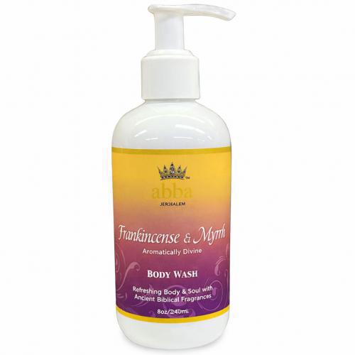 Body Wash With Pump - Frankincense and Myrrh 8 Oz