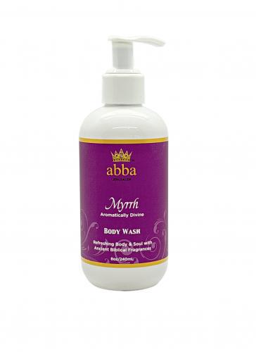 MYRRH BODY WASH W/ PUMP 8 OZ