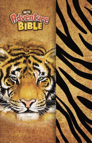 Biblia NKJV Adventure Tamaño Manuel, Pasta Dura, Portada Diseño Tigre