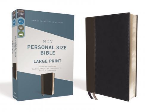 NIV Personal Size Bible, Leathersoft, Color