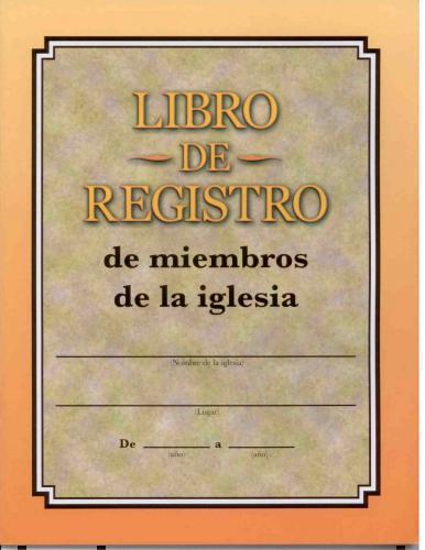 Libro De Registro De Miembro