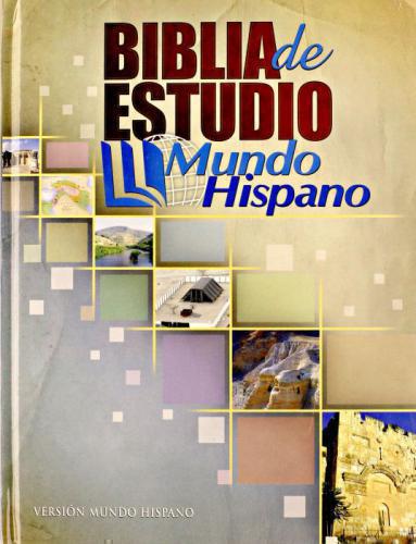 Biblia Estudio Edición Mundo Hispano Tapa Dura Tamaño Grande