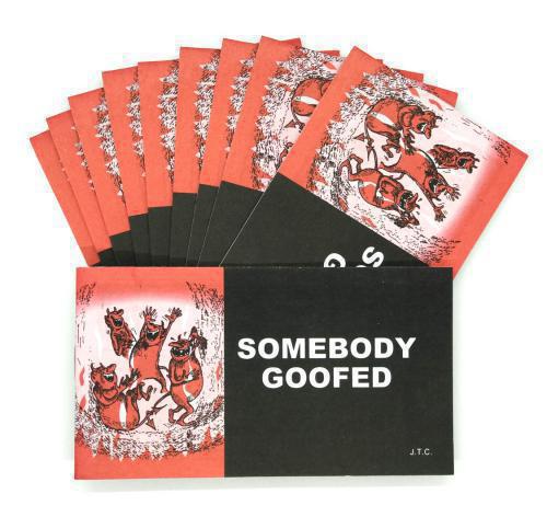 Paquete de 25 Tratados: "Somebody Goofed"