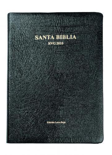 Biblia Reina Valera Gomez 2010, Piel Color Negro, Tamaño Grande