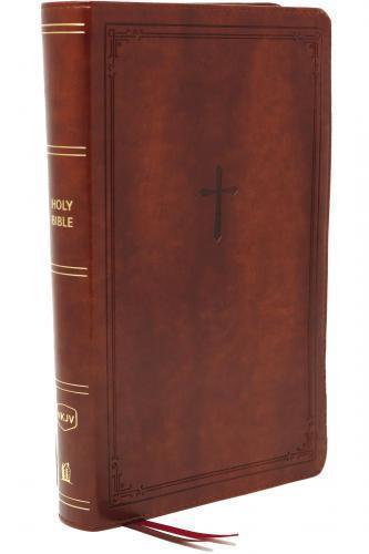 Biblia NKJV (inglés) Tamaño Manual, Sentipiel Color Negro, Letra Grande
