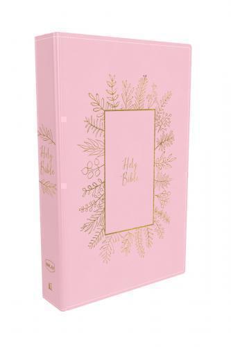 New King James Version Youth Bible, Pink Leathersoft, White Edges