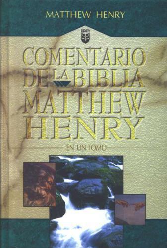 Comentario De La Biblia Matthew Henry
