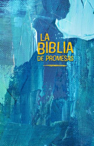 Biblia de Promesas Nueva Versión Internacional, Tapa Dura, Color Oleo Azul