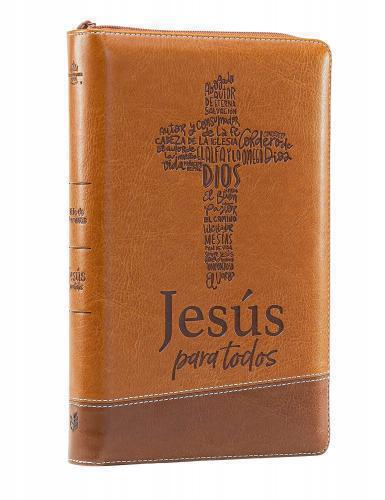Biblia de Promesas Jesús para Todos, Tamaño Manual, Imitación Piel, Color Marfil