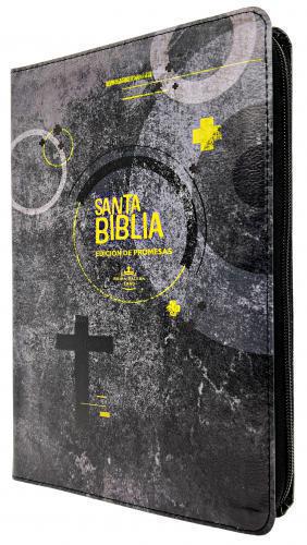 RVR1960 Promises Edition Bible, Giant Size Imitation Leather, Black