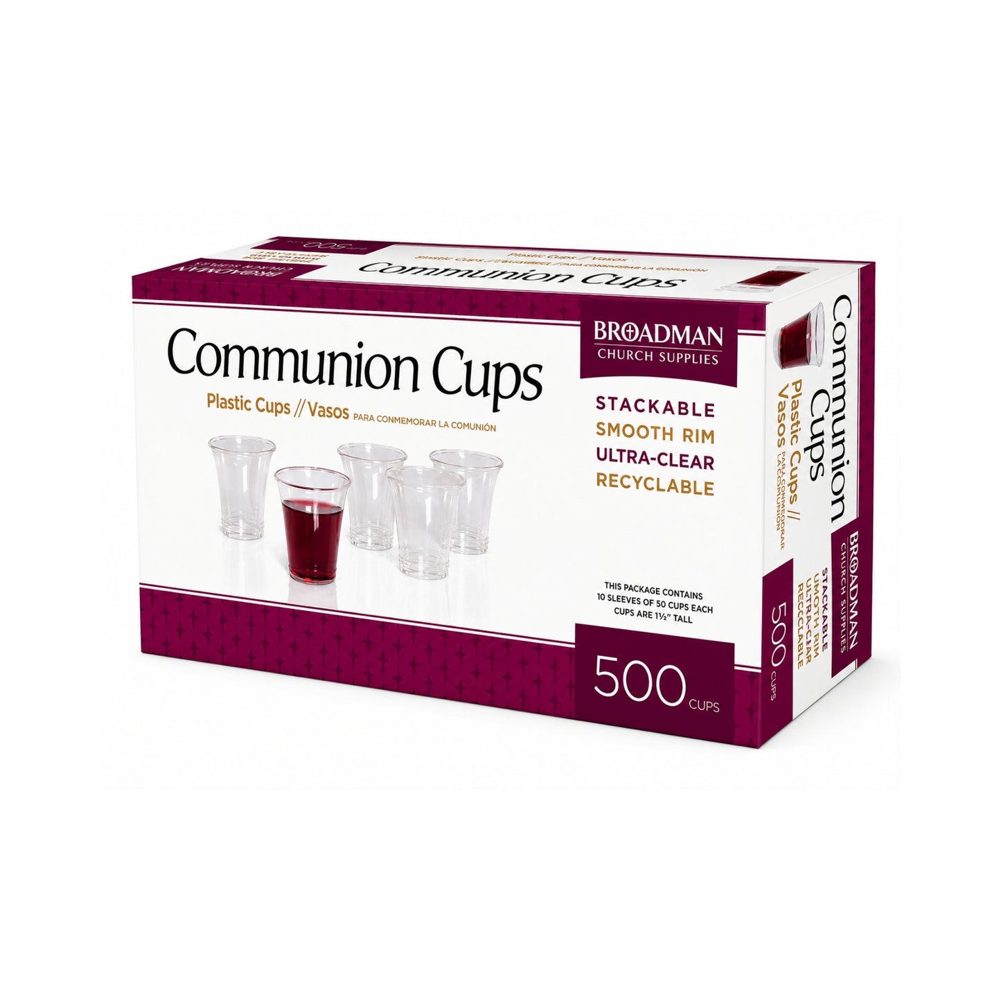 Copas Plasticas Paquete 500