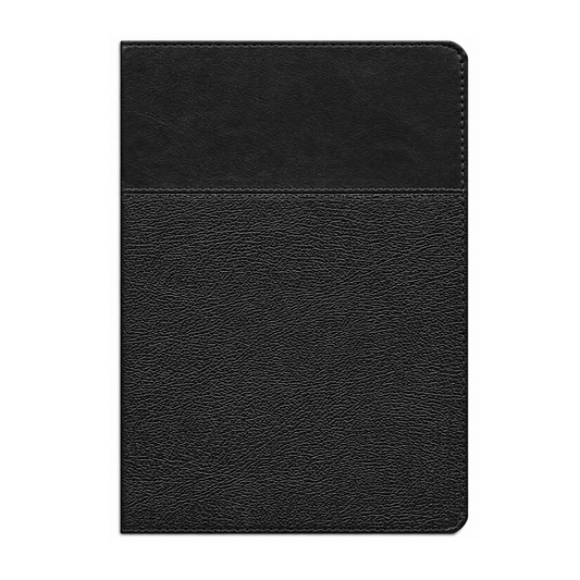 Biblia de estudio Ryrie ampliada: Duo-tono negro