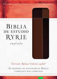 Ryrie Study Bible amp-brown duo Reina Valera 1960