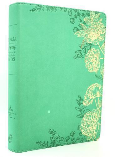 Biblia Reina Valera 1960 de una joven conforme al corazón de Dios Color Verde